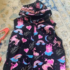 Jeffree Star Beauty Killer Unicorn Rainbow Vest *Rare*